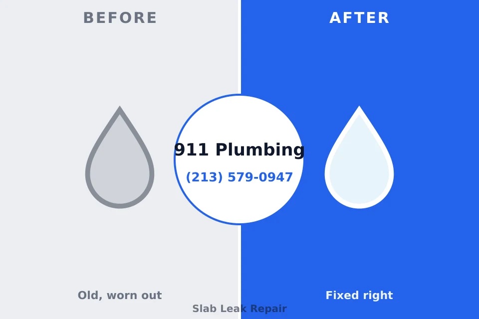 Before and after: plumbing company Cabana Colony, FL
